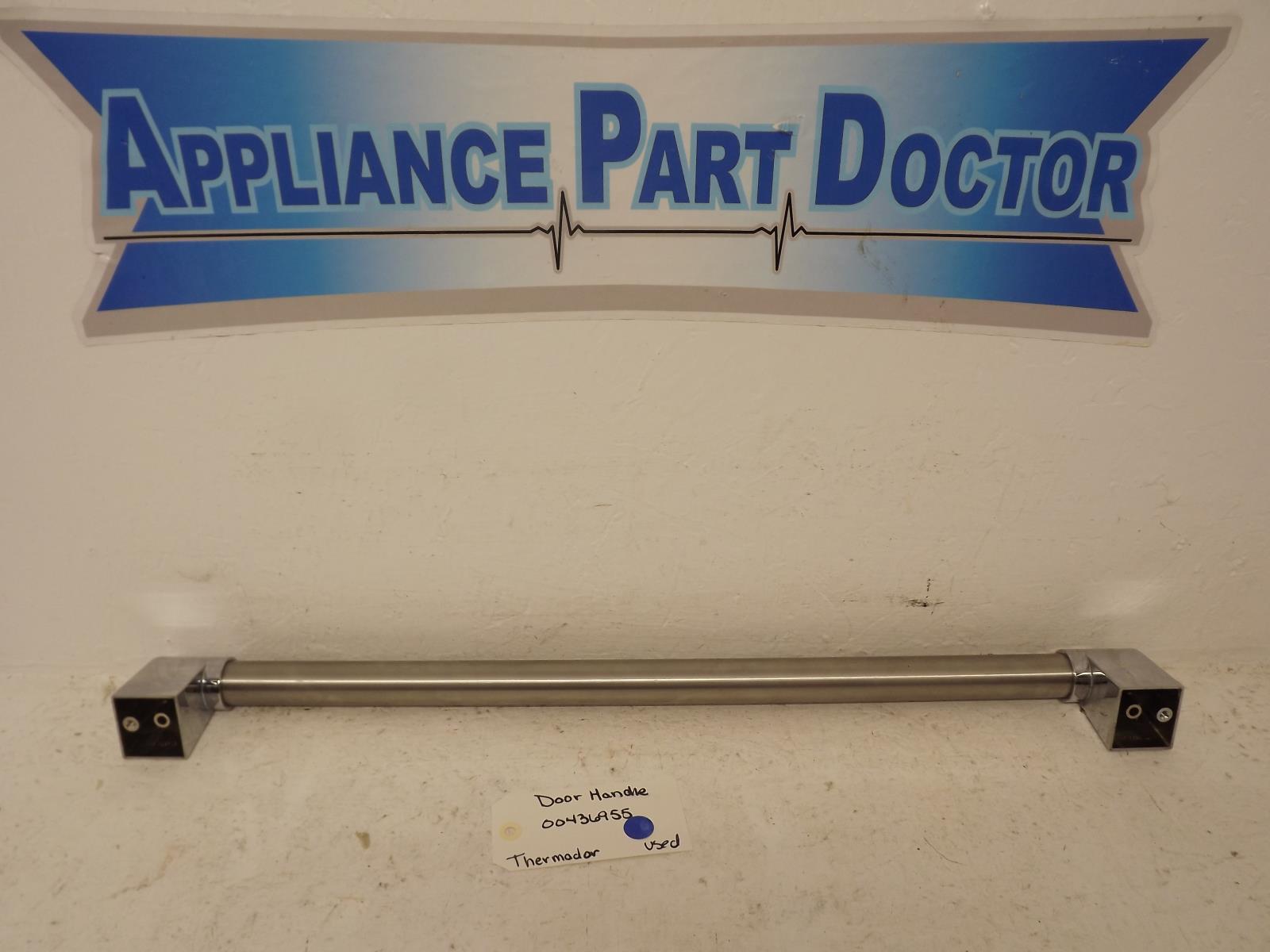 Thermador Refrigerator 00436955 Door Handle Used Thermador Refrigerator 00436955 Door Handle Used